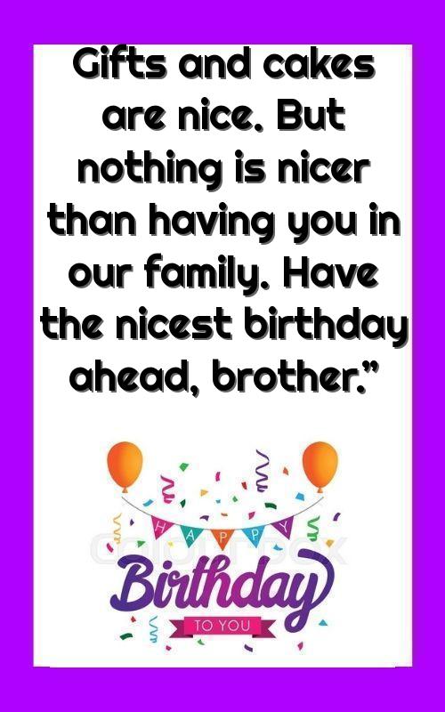 own brother birthday wishes